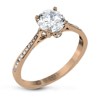 Zeghani 14k Engagement Ring