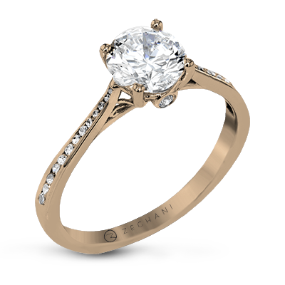 Zeghani 14k Engagement Ring