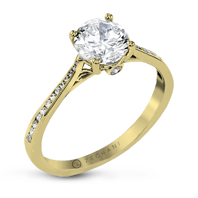 Zeghani 14k Engagement Ring