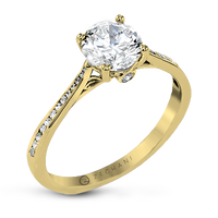 Zeghani 14k Engagement Ring