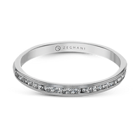 14k Diamond Wedding Band