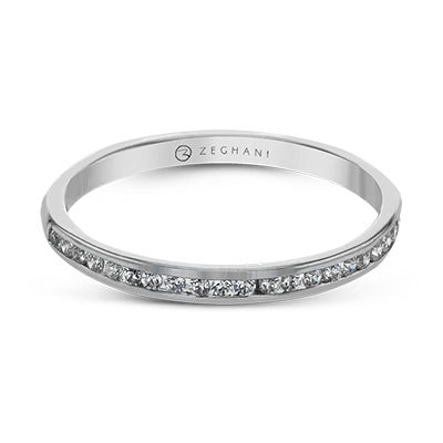 14k Diamond Wedding Band