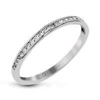 14k Diamond Wedding Band