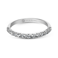 14k Gold Diamond Wedding Band