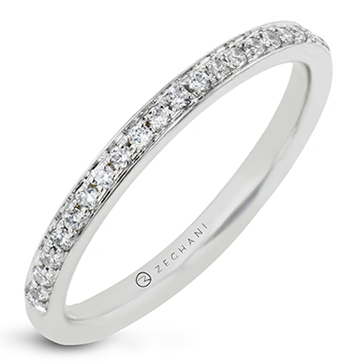 14k Gold Diamond Wedding Band