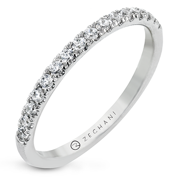 14k Diamond Wedding Band