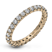 14k Diamond Eternity Wedding Band