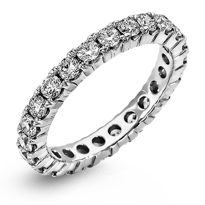 14k Diamond Eternity Wedding Band