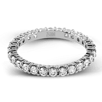 14k Diamond Eternity Wedding Band