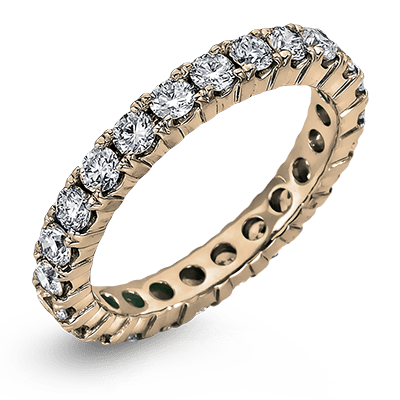 14k Diamond Eternity Wedding Band