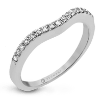 14k Diamond Wedding Band