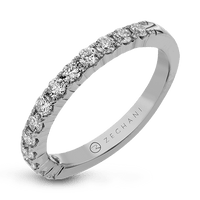 14k Diamond Wedding Band