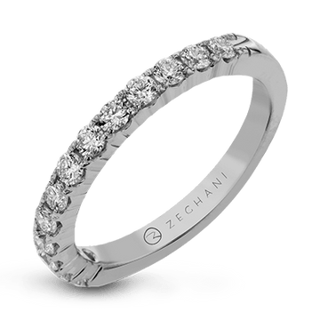 14k Diamond Wedding Band