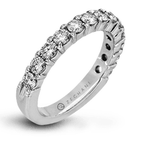 14K Gold Diamond Wedding Band