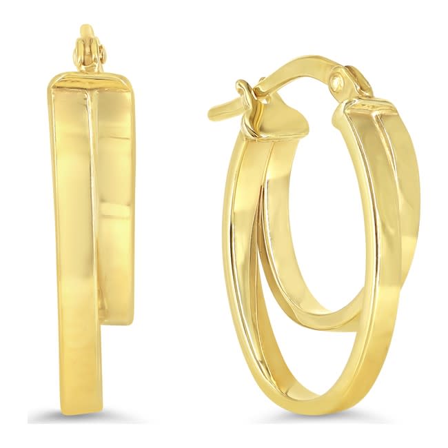 Double Round & Oval Hoop