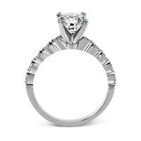 Simon G 18k Gold Engagement Ring