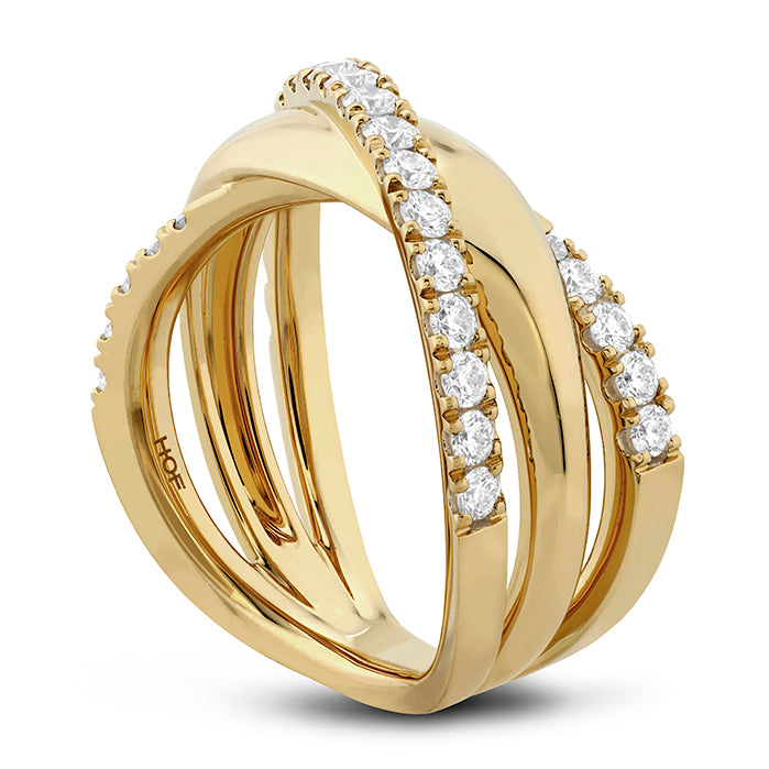 18K Yellow Gold Grace XX Fashion Ring