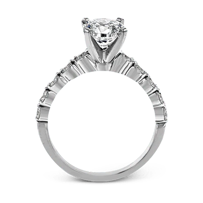 Simon G 18k Gold Engagement Ring