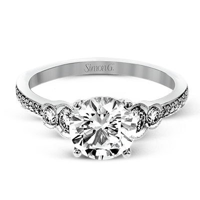 18K White Gold Timeless Engagement Ring