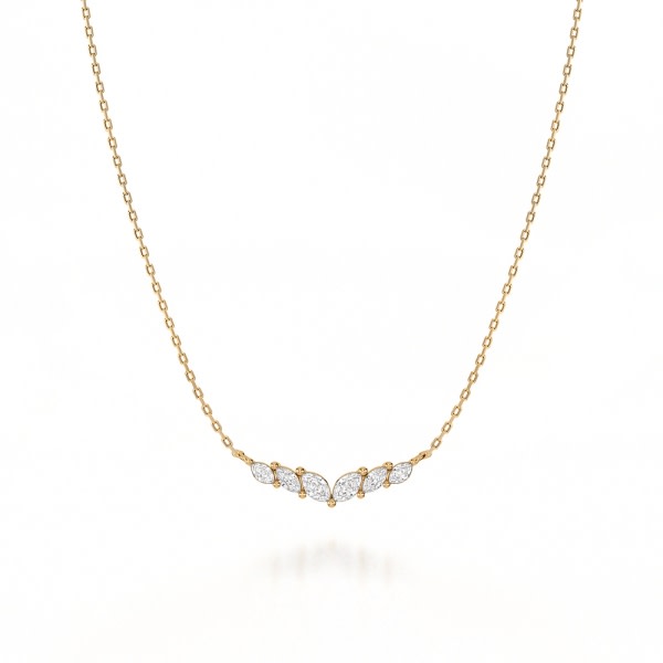 Lab Diamond Wings Necklace