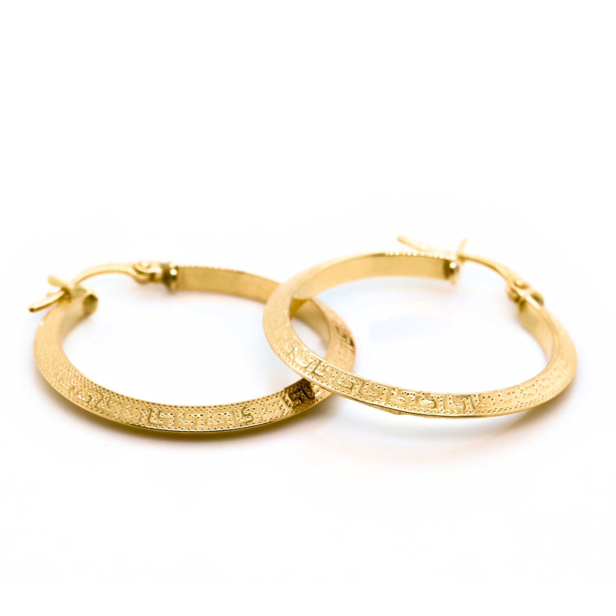 Greek Pattern Hoops