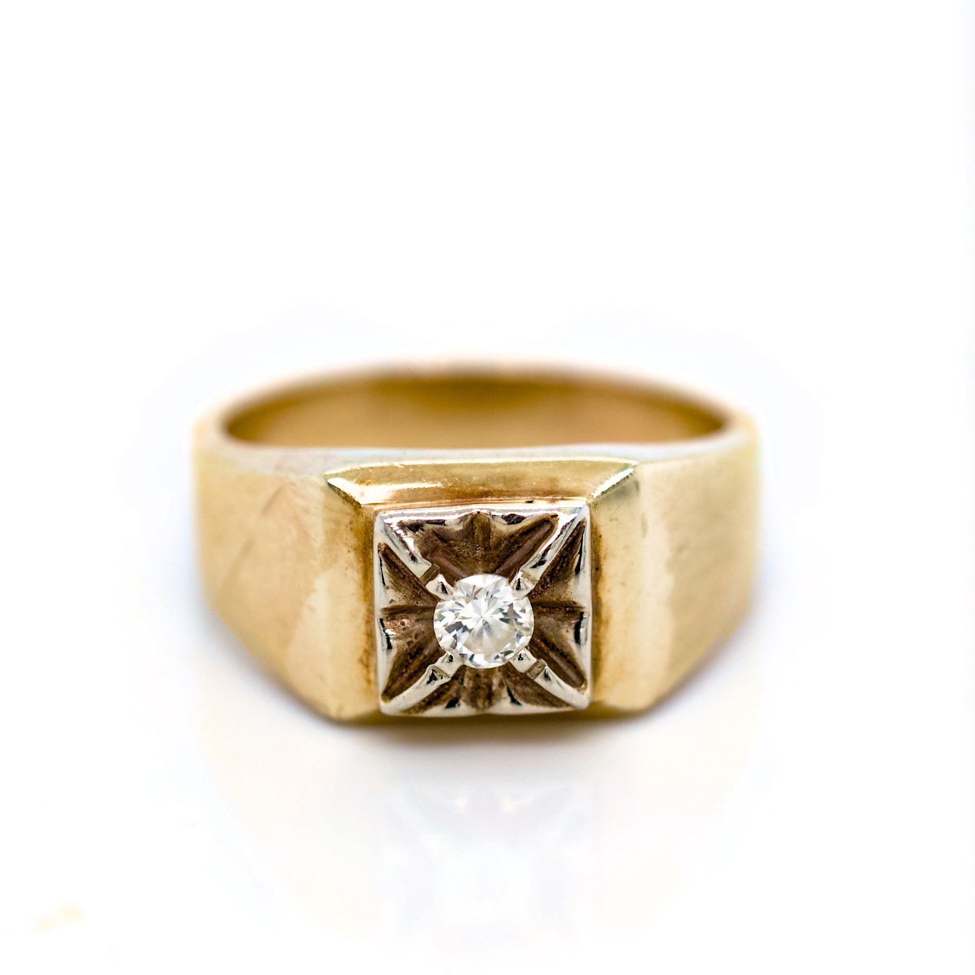 Diamond Signet Ring