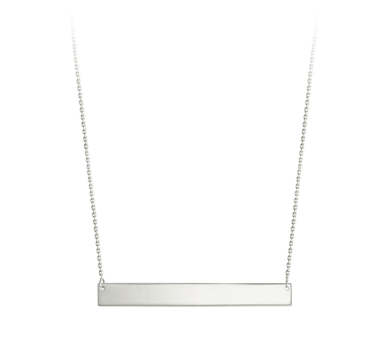 10K Gold Bar Necklace