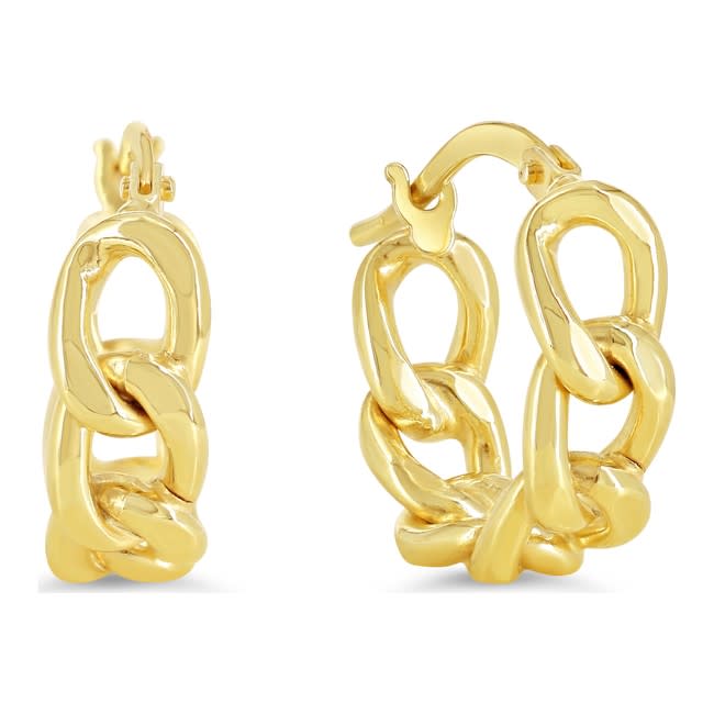 Cuban Link Hoop