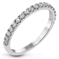 14k Gold Diamond Wedding Band