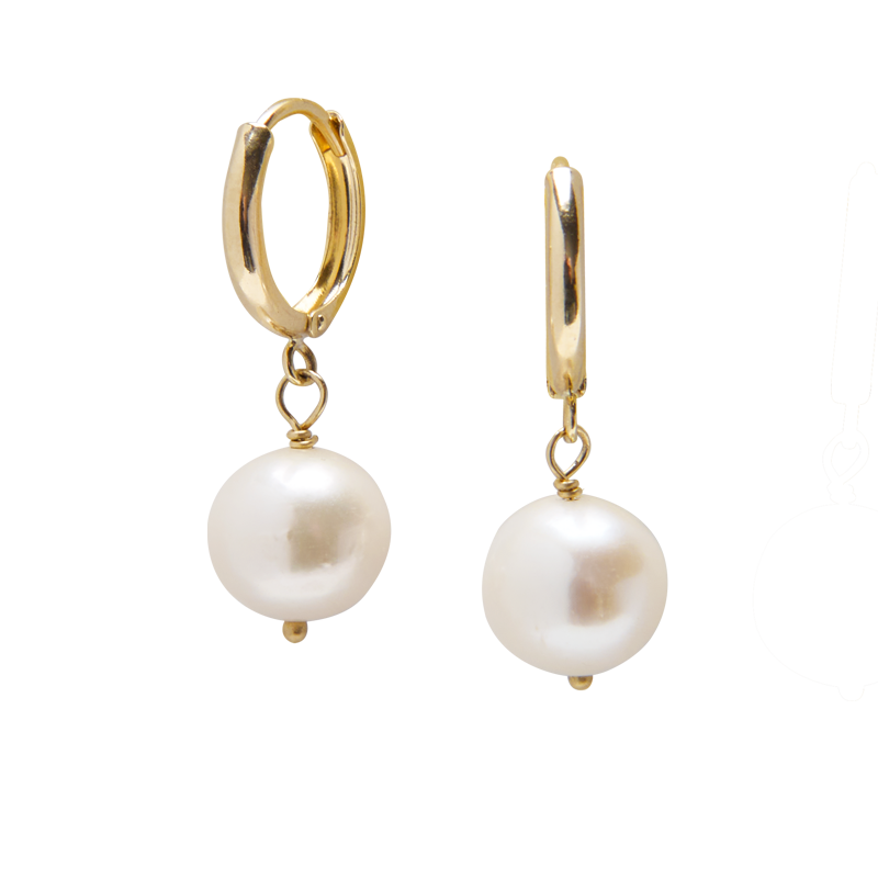 Pearl Dangle Earrings