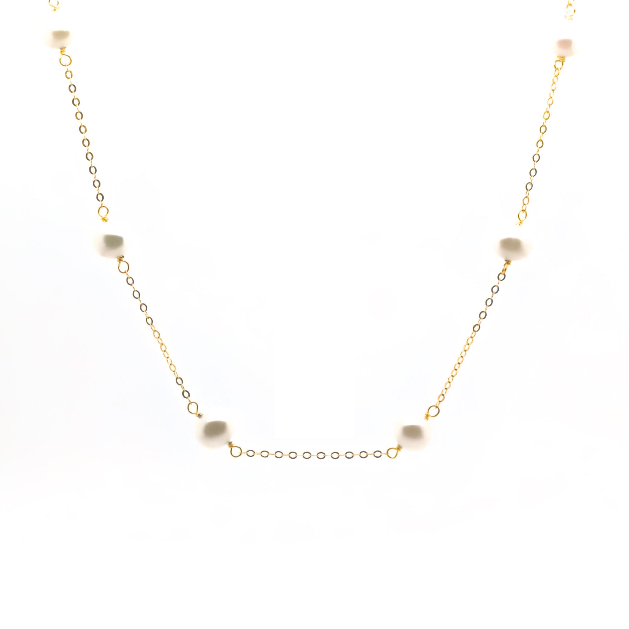 Freshwater Station Pearl Necklace