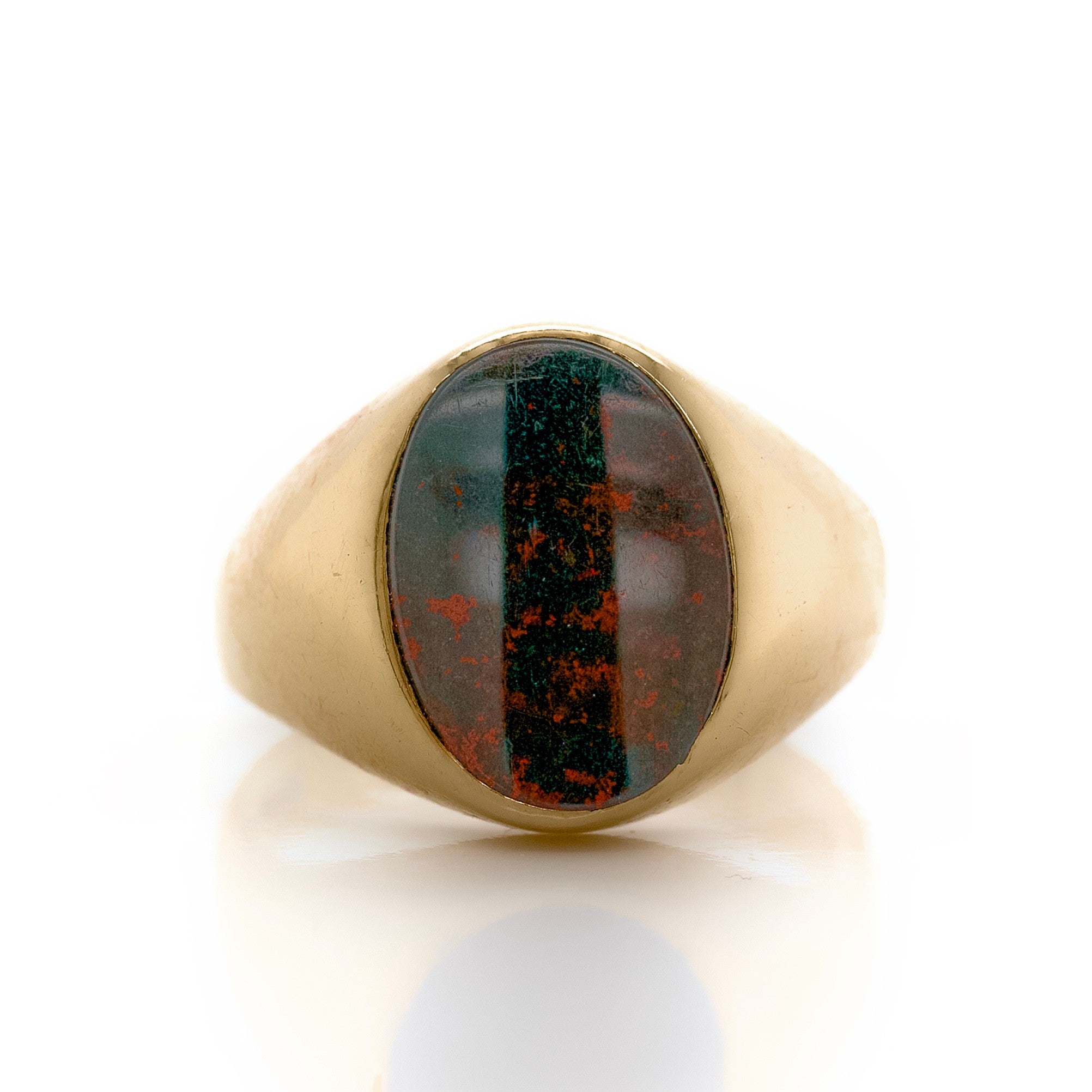 Bloodstone Signet Ring