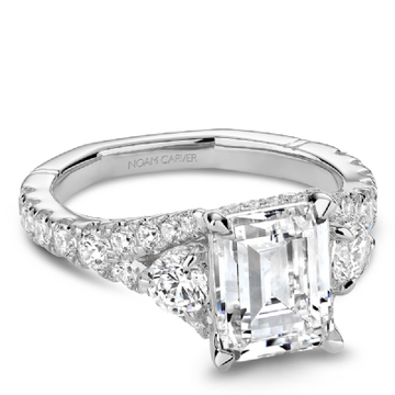 Atelier Emerald Cut Diamond Engagement Ring