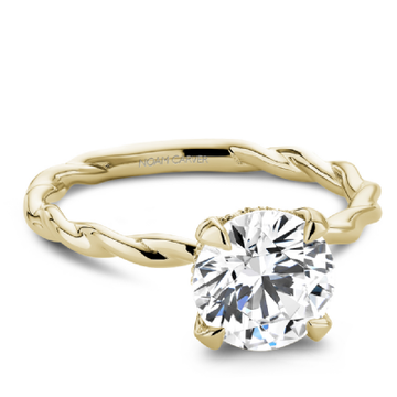 Noam Carver Diamond Twist Band Engagement Ring