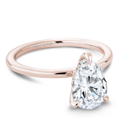 Noam Carver Diamond Pear Engagement Ring