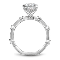 Atelier Diamond Hidden Halo Engagement Ring