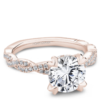 Atelier Diamond Twist Engagement Ring