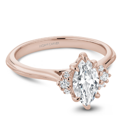 Noam Carver Diamond Marquise Engagement Ring