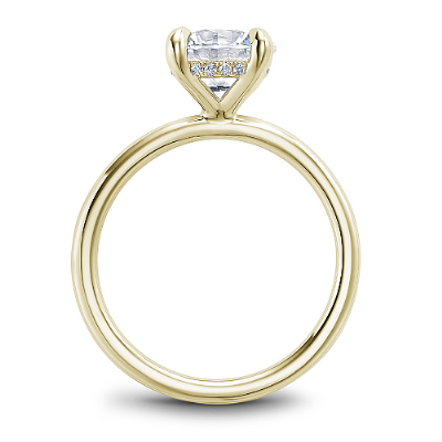 Noam Carver Diamond Solitaire Engagement Ring