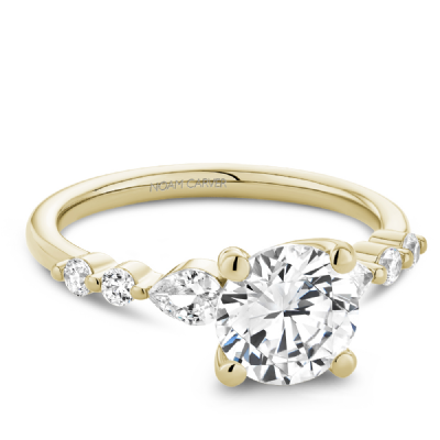 Noam Carver Diamond Multi Stone Engagement Ring
