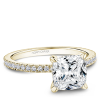Noam Carver Diamond Oval Engagement Ring