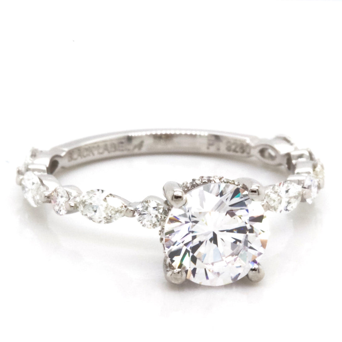 Multi Stone Diamond Engagement Ring