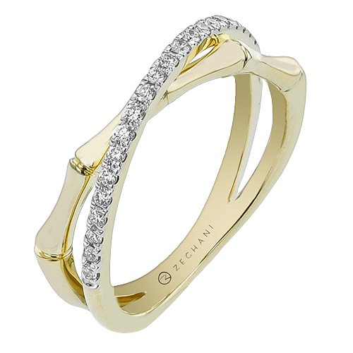 Diamond Overlap Right Hand Ring