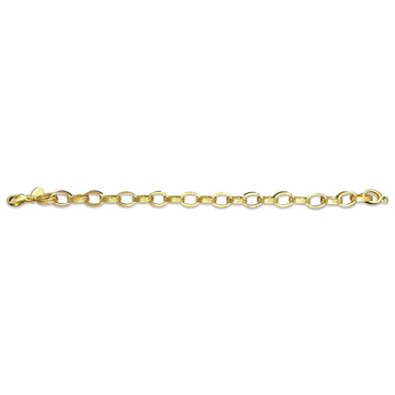 10K Yellow Gold Greek Link Bracelet