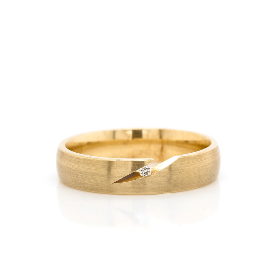 10k Yellow Gold Diamond Ring