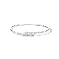 18K Gold Aerial Marquise Flexi Diamond Bangle