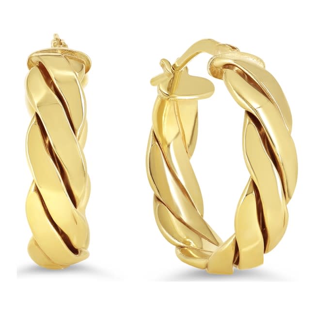 Chunky Twist Hoop
