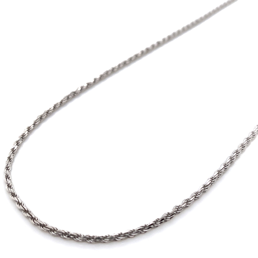 Silver 22" Twist Adjustable Chain
