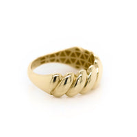 10k Yellow Gold Dome Ring