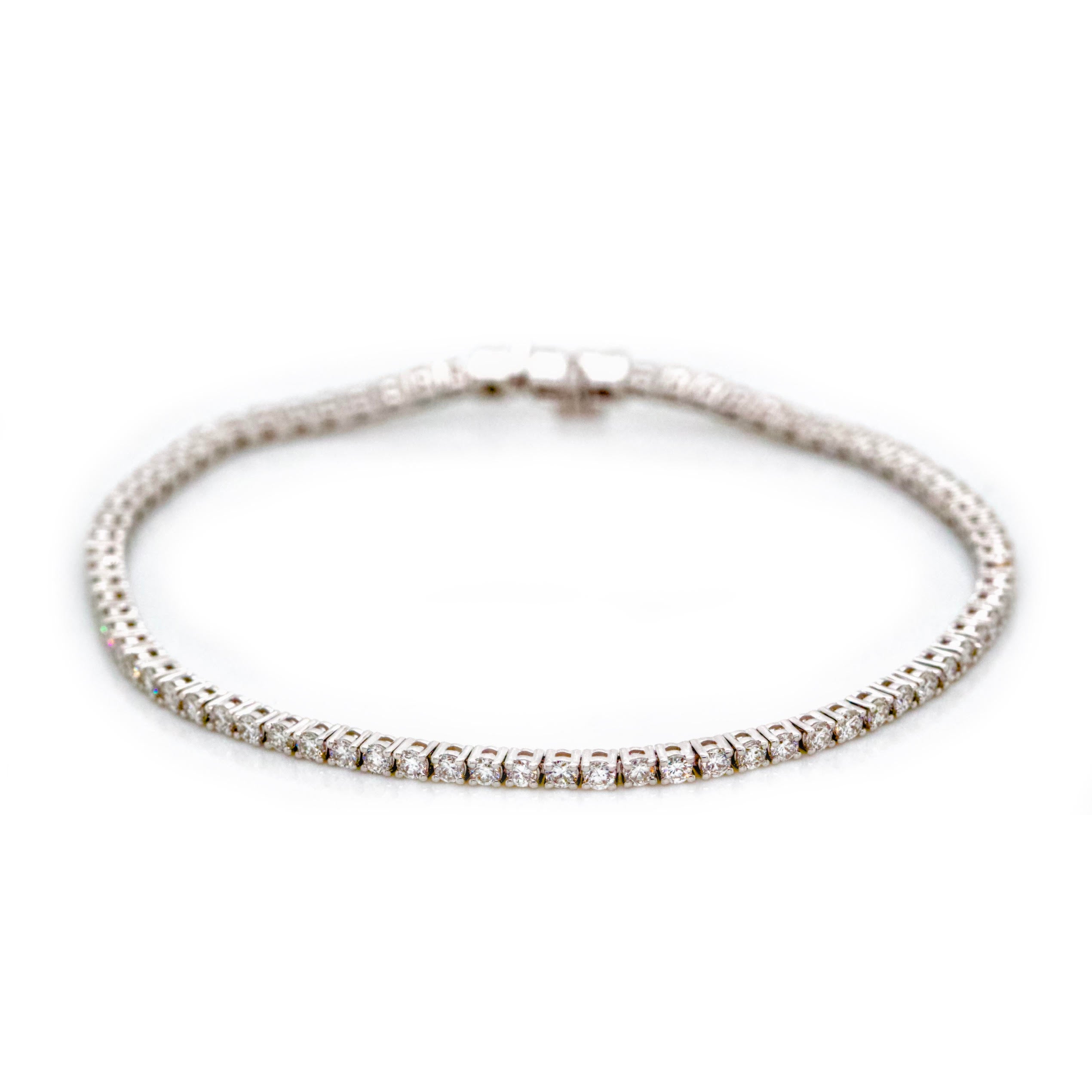 Lab Grown Diamond Tennis Bracelet